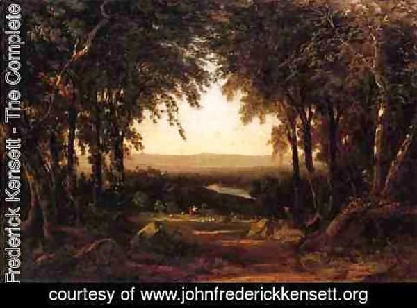 John Frederick Kensett - View from Richmond Hill