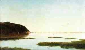 John Frederick Kensett - View of the Shrewsbury River