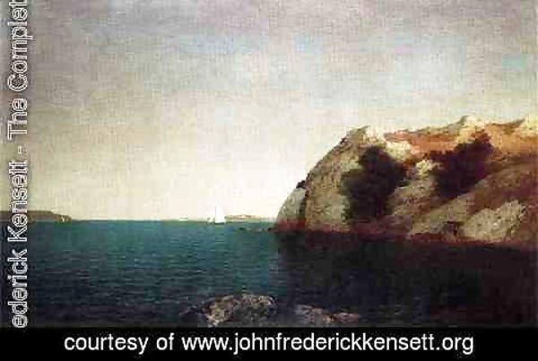 John Frederick Kensett - Marine off Big Rock