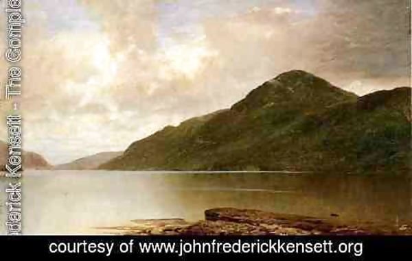 John Frederick Kensett - Black Mountain, Lake George