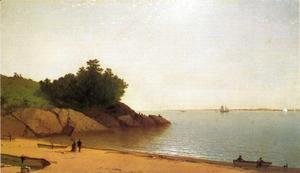 John Frederick Kensett - A Quiet Day on the Beverly Shore