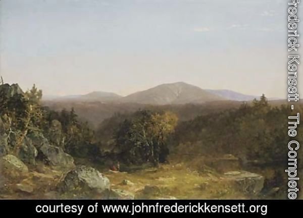 John Frederick Kensett - View of Mount Washington