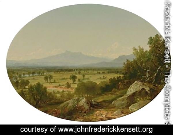 John Frederick Kensett - Landscape Mount Chocorua From Conway