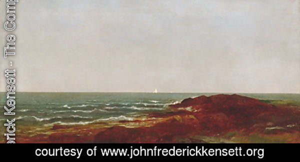 John Frederick Kensett - The Sea
