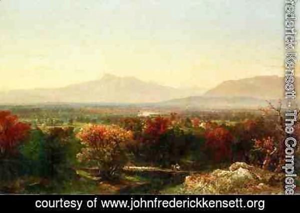 John Frederick Kensett - October Day in the White Mountains