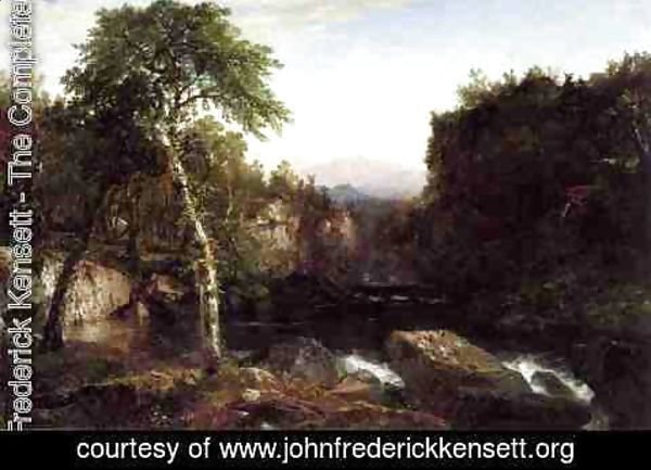 John Frederick Kensett - Adirondack Scenery