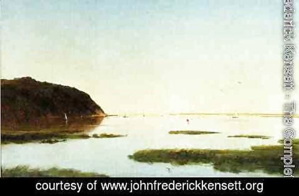 John Frederick Kensett - View of the Shrewsbury River