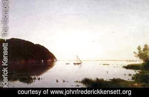John Frederick Kensett - Shrewsbury River I