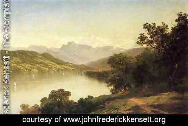 John Frederick Kensett - The Langsdale Pike