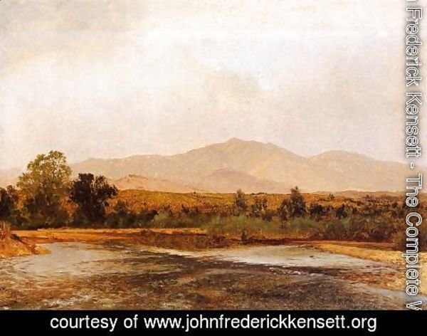 John Frederick Kensett - On the St. Vrain, Colorado Territory