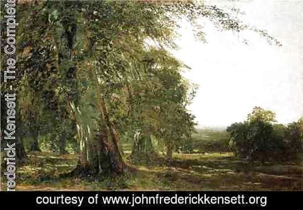 John Frederick Kensett - Windsow Woods