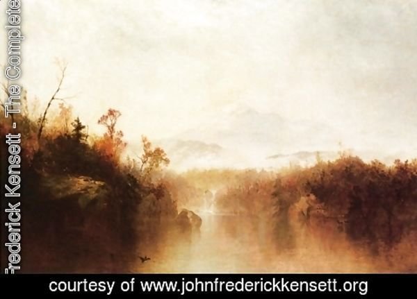 John Frederick Kensett - Mountain Lake