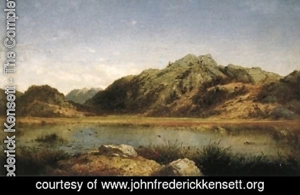 John Frederick Kensett - Paradise Rocks, near Newport