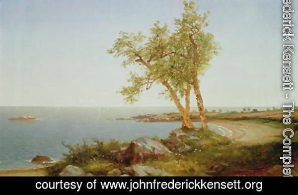 John Frederick Kensett - Rhode Island Coast New England