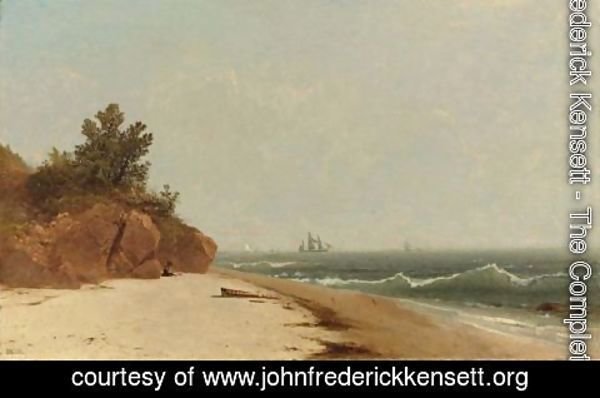 John Frederick Kensett - On The Coast, Beverly Shore, Massachusetts 2