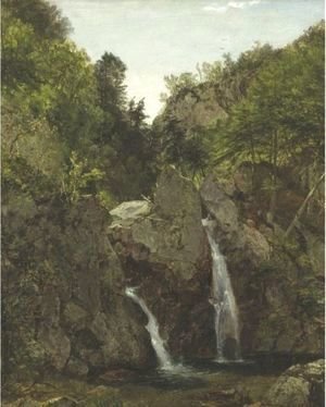 John Frederick Kensett - Bash-Bish Falls 3