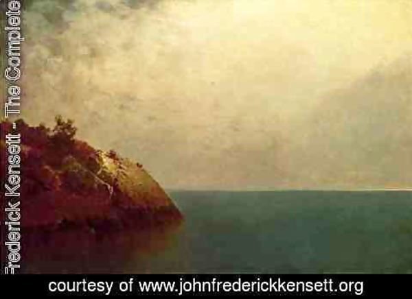 John Frederick Kensett - A Foggy Sky