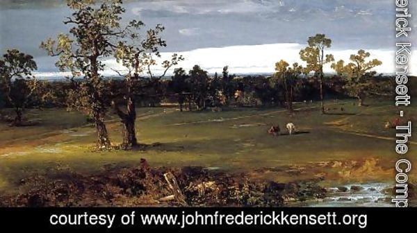 John Frederick Kensett - At Pasture