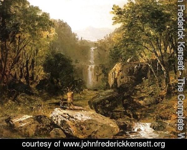 John Frederick Kensett - Catskill Mountain Scenery
