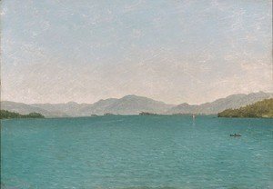 John Frederick Kensett - Lake George  Free Study