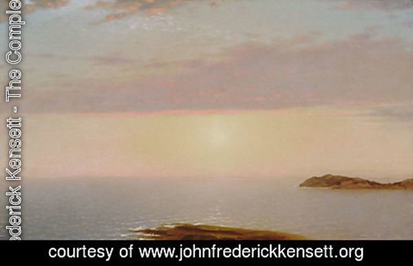John Frederick Kensett - Sunset