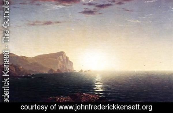 John Frederick Kensett - New England Sunrise
